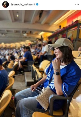 角田夏実さんのインスタグラム（＠tsunoda_natsumi）より