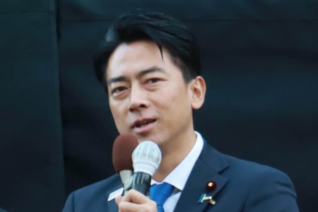 小泉進次郎氏（25年9月24日撮影）