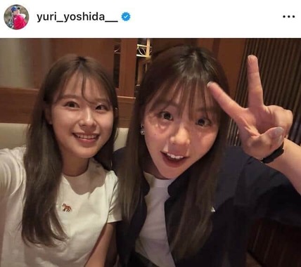 吉田優利選手のインスタグラム（＠yuri_yoshida__）より