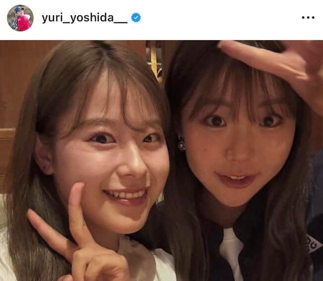 吉田優利選手のインスタグラム（＠yuri_yoshida__）より