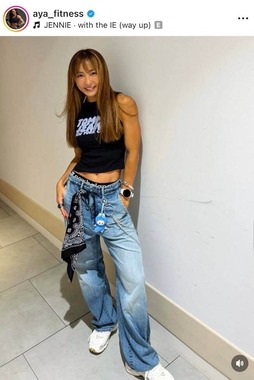 AYAさんのインスタグラム（＠aya_fitness）より