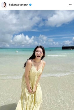 穂川果音さんのインスタグラム（＠hokawakanonn）より