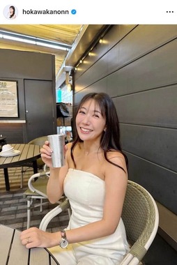 穂川果音さんのインスタグラム（＠hokawakanonn）より