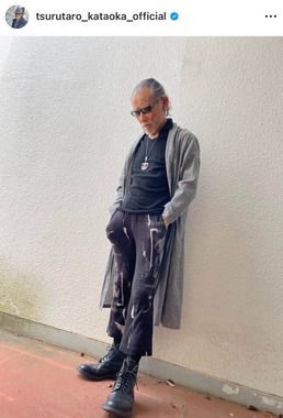 片岡鶴太郎さんのインスタグラム（＠tsurutaro_kataoka_official）より