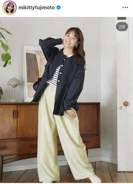 藤本美貴さんのインスタグラム（＠mikittyfujimoto）より