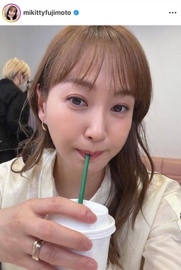 藤本美貴さんのインスタグラム（＠mikittyfujimoto）より