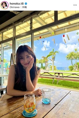 土屋炎伽さんのインスタグラム（＠honoka.t8）より