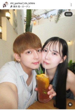 ゆりなさんのインスタグラム（＠riri_yurina）より