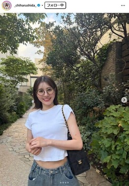 志田千陽選手のインスタグラム（＠_chiharushida_）より