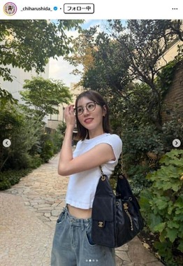 志田千陽選手のインスタグラム（＠_chiharushida_）より