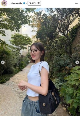 志田千陽選手のインスタグラム（＠_chiharushida_）より