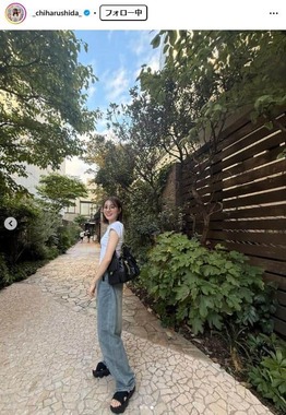 志田千陽選手のインスタグラム（＠_chiharushida_）より