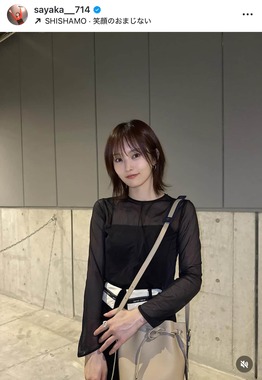 山本彩さんのインスタグラム（＠sayaka_714）より