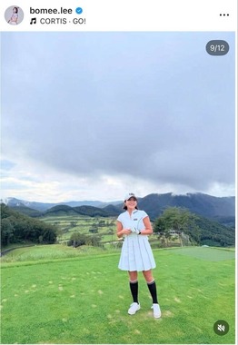 イ・ボミさんのインスタグラム（＠bomee.lee）より