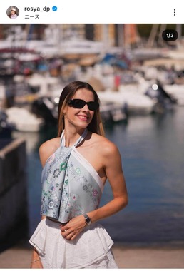 ヤロスラワ・マフチフ選手のインスタグラム（＠rosya_dp）より