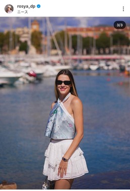 ヤロスラワ・マフチフ選手のインスタグラム（＠rosya_dp）より