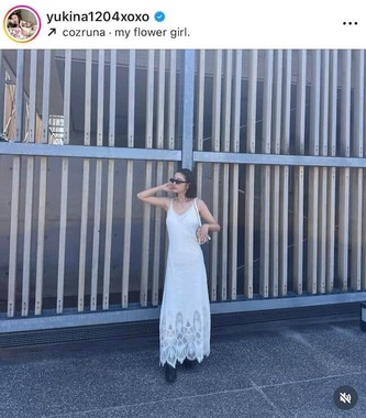 木下優樹菜さんのインスタグラム（＠yukina1204xoxo）より