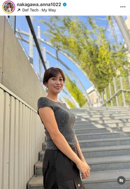 中川安奈さんのインスタグラム（＠nakagawa.anna1022）より