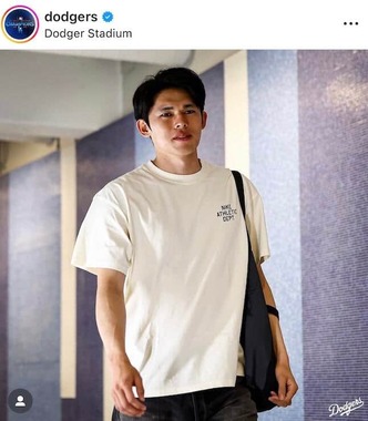 ドジャースの公式インスタグラム（＠dodgers）より