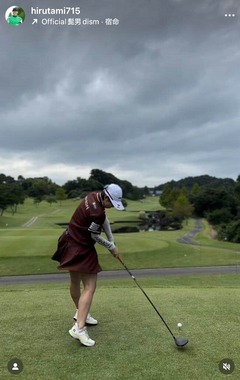 蛭田みな美さんのインスタグラム（＠hirutami715）より