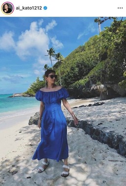 加藤あいさんのインスタグラム（＠ai_kato1212）より