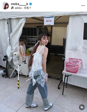 上白石萌歌さんのインスタグラム（＠moka____k）より