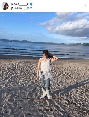 上白石萌歌さんのインスタグラム（＠moka____k）より