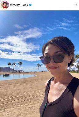 香坂みゆきさんのインスタグラム（＠miyuky__way）より