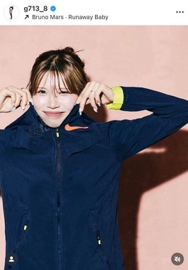 中島ひとみさんのインスタグラム（＠g713_8）より