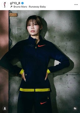 中島ひとみさんのインスタグラム（＠g713_8）より