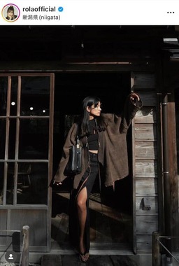 ローラさんのインスタグラム（＠rolaofficial）より