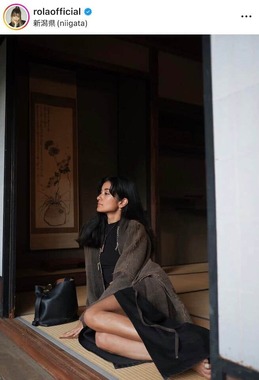 ローラさんのインスタグラム（＠rolaofficial）より