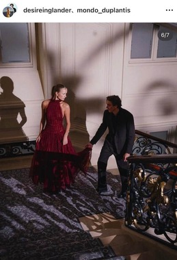 アルマンド・デュプランティス選手のインスタグラム（＠mondo_duplantis）より