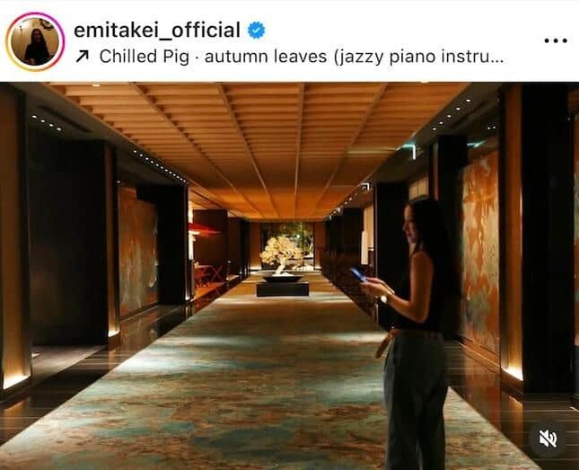 武井咲さんのインスタグラム（＠emitakei_official）より