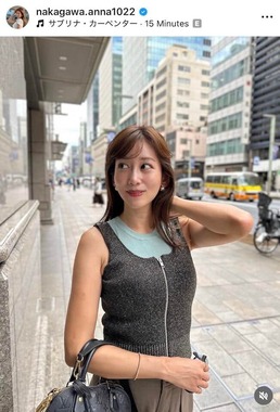 中川安奈さんのインスタグラム（＠nakagawa.anna1022）より