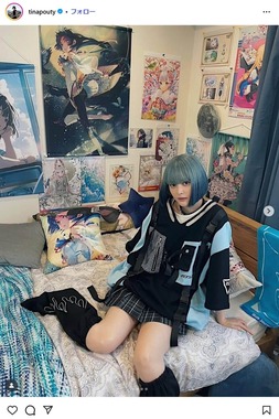 玉城ティナさんのインスタグラムより（tinapouty）