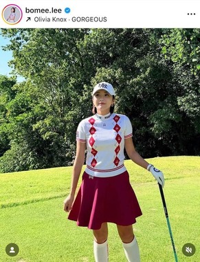 イ・ボミさんのインスタグラム（＠bomee.lee）より