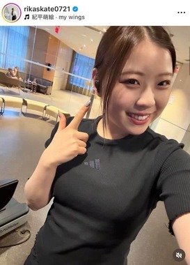 紀平梨花さんのインスタグラム（＠rikaskate0721）より
