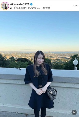 紀平梨花さんのインスタグラム（＠rikaskate0721）より