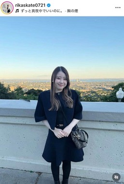 紀平梨花さんのインスタグラム（＠rikaskate0721）より