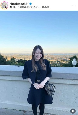 紀平梨花さんのインスタグラム（＠rikaskate0721）より