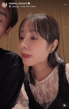 前田希美さんのインスタグラム（＠maeda_nozomi）より