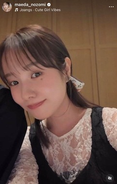 前田希美さんのインスタグラム（＠maeda_nozomi）より