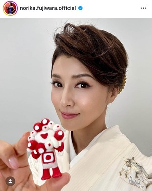 藤原紀香さんのインスタグラム（＠norika.fujiwara.official）より