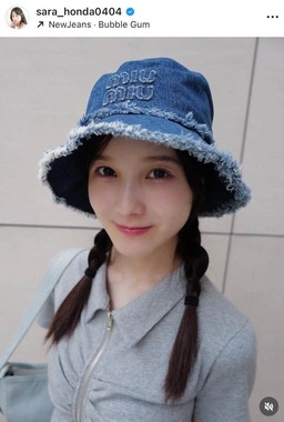 本田紗来さんのインスタグラム（＠sara_honda0404）より