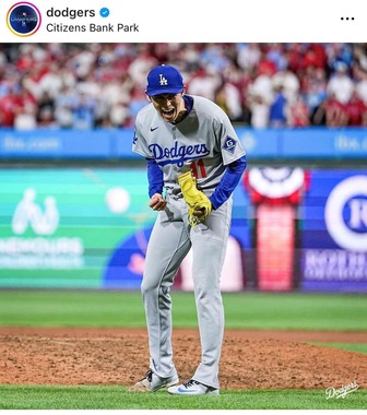 佐々木朗希投手（ドジャースインスタグラムより）