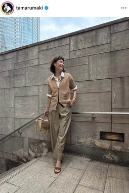 田丸麻紀さんのインスタグラム（＠tamarumaki）より