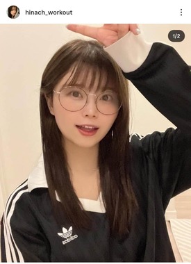 加藤ひなたさんのインスタグラム（＠hinach_workout）より
