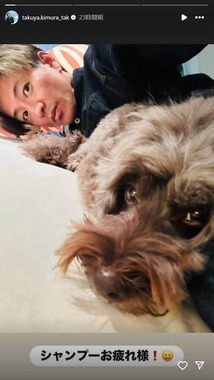 木村拓哉さんのインスタグラム（＠takuya.kimura_tak）より