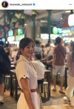 角田夏実さんのインスタグラム（＠tsunoda_natsumi）より